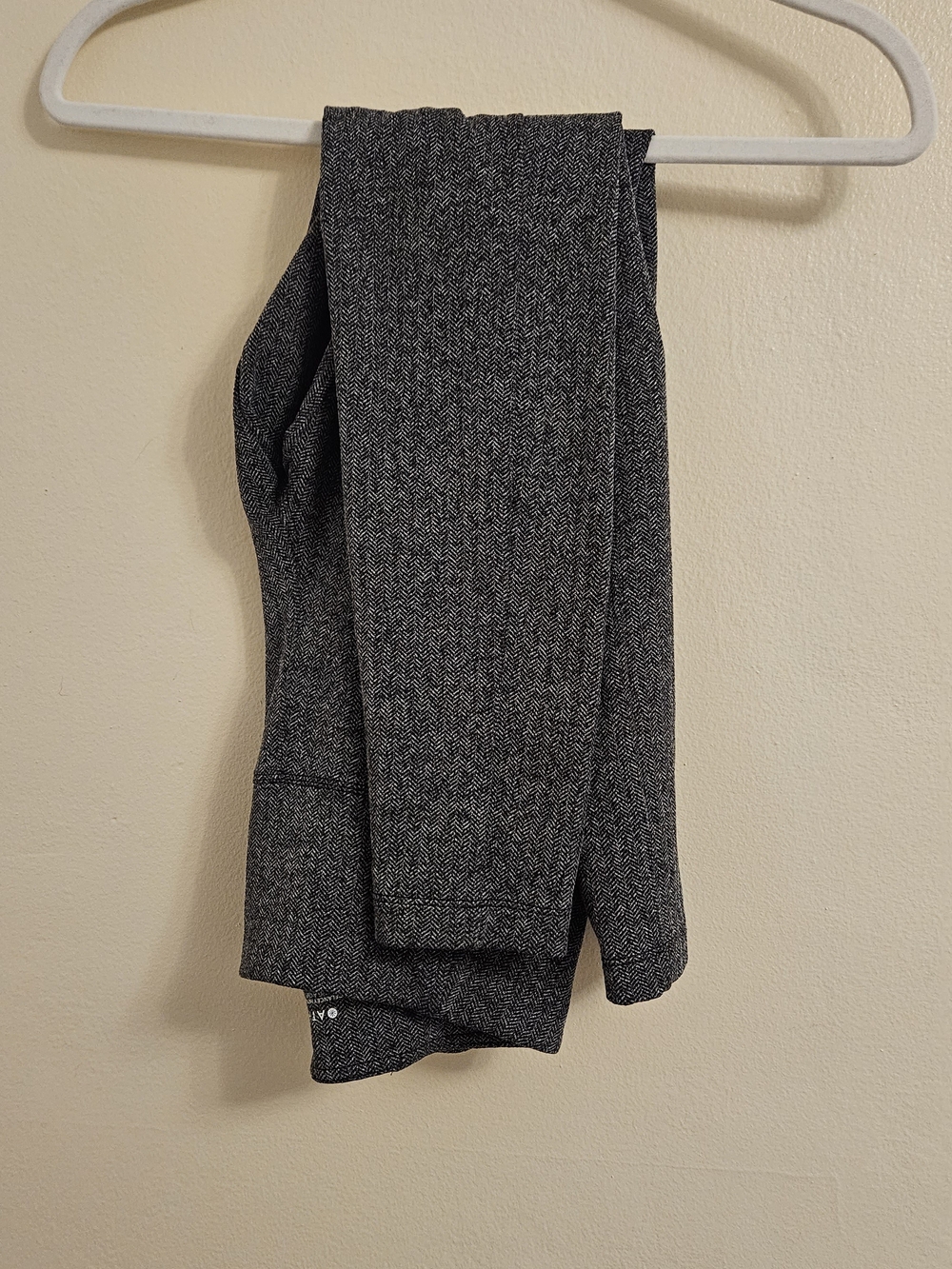 Athleta Charcoal Herringbone Delancey Legging